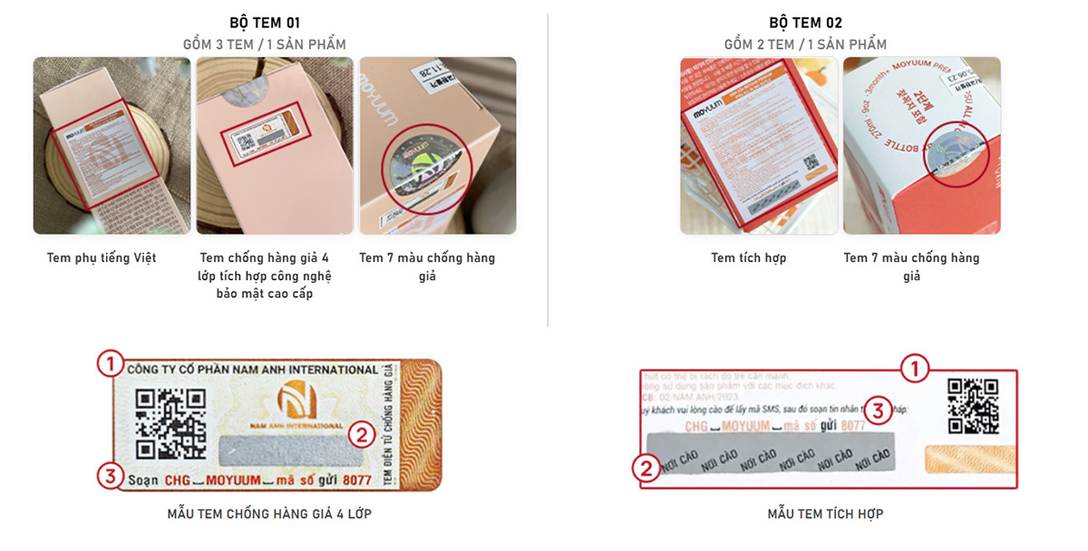 phân biệt bình Moyuum thật giả 1