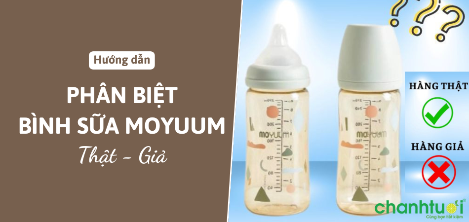 7 cách phân biệt bình Moyuum thật giả chính xác nhất 2026