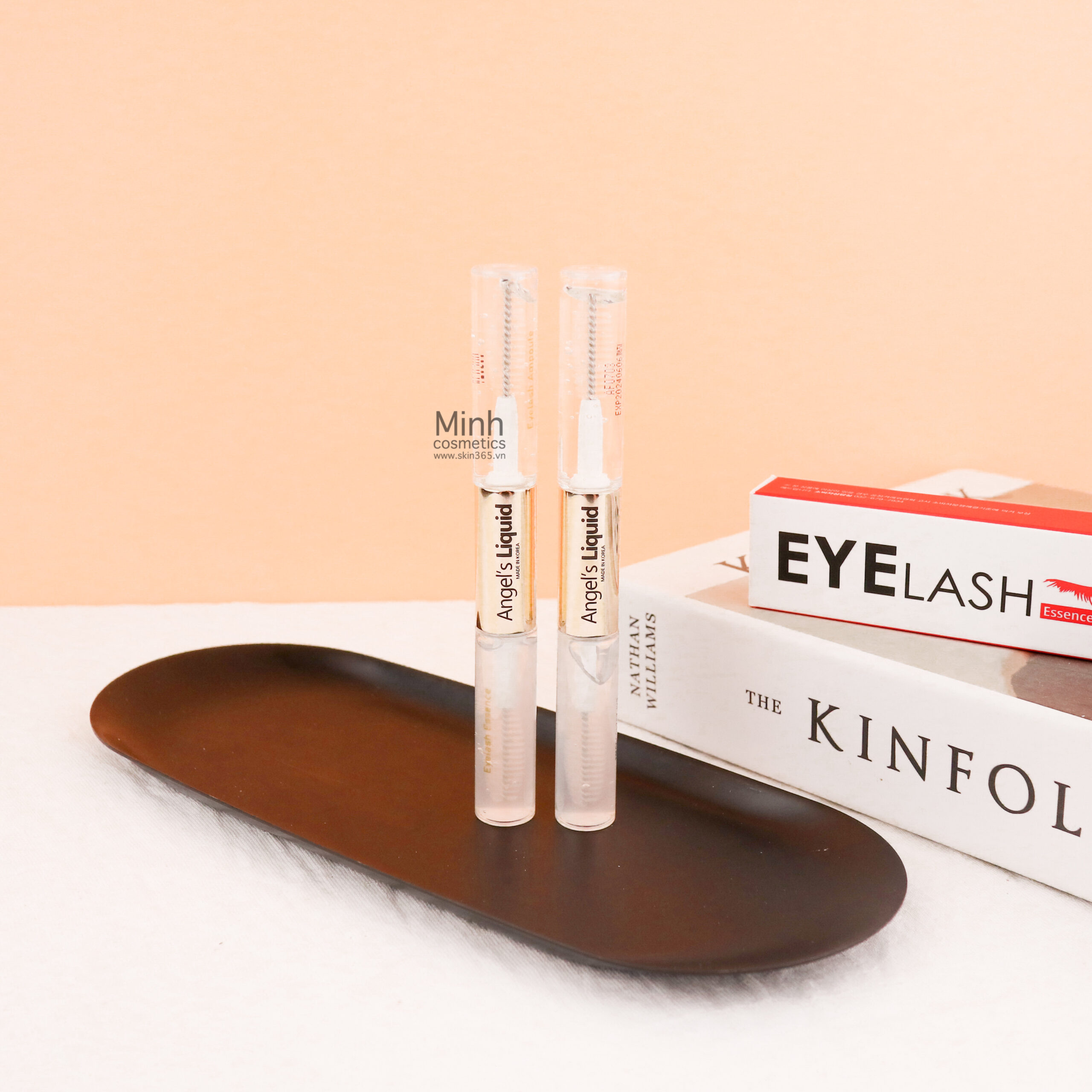 Tinh Chất Dưỡng Mi 2 đầu Dày Và Dài Mi Angel's Liquid Eyelash Essence & Ampoule