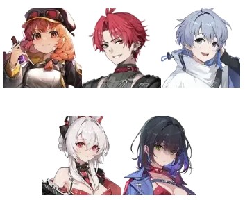 sát thương 4 sao đội hình mạnh nhất Chaos Zero Nightmare