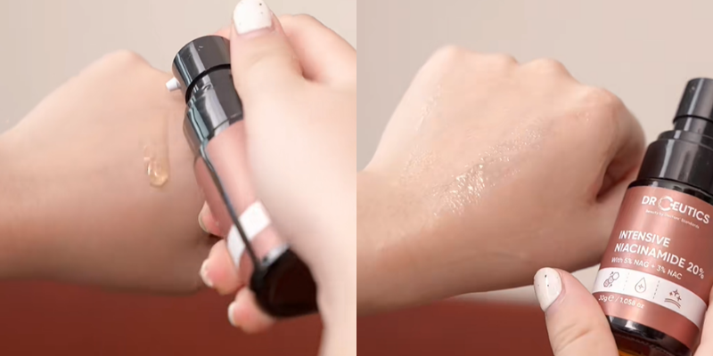 so sánh niacinamide dr ceutics các nồng độ 3