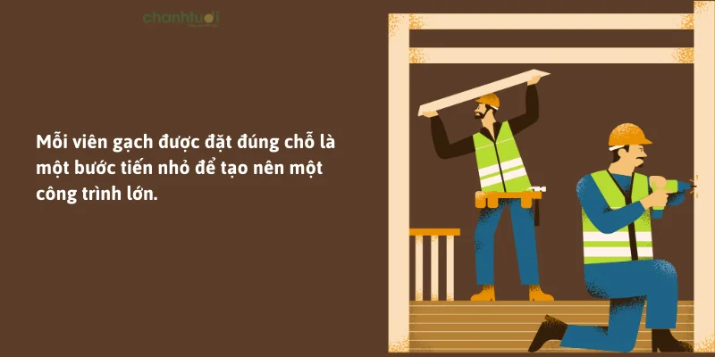 Mỗi công trình vững chãi đều bắt đầu từ một nền móng chắc chắn, cũng như thành c...