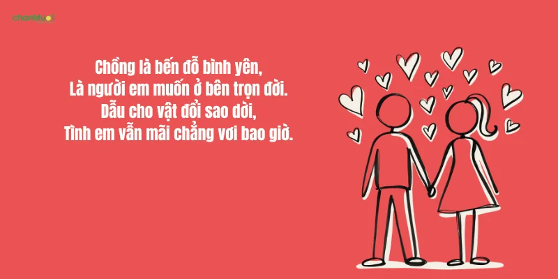Nắng mưa là chuyện của trờiThương anh là chuyện cả đời của em.