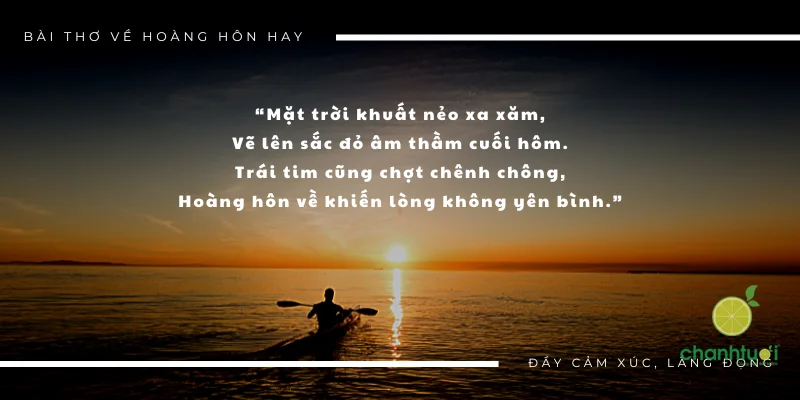 Chiều buông nhẹ xuống ngọn đồi,Hoàng hôn thắp lửa giữa trời mây trôi.Gió khẽ h...
