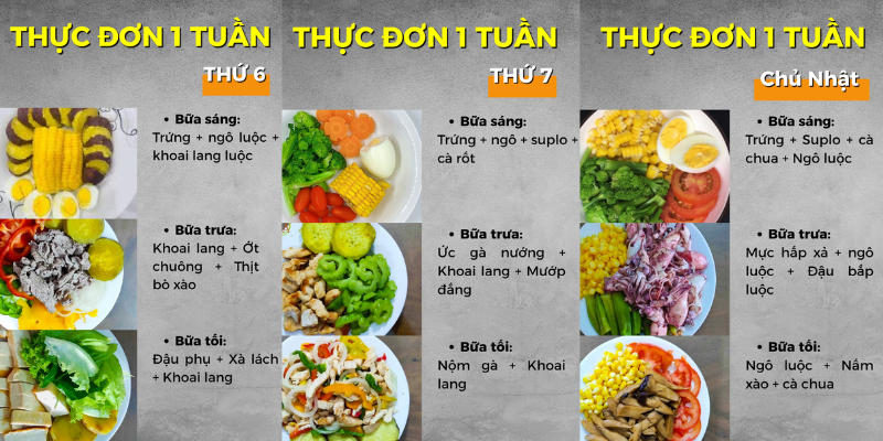 thực đơn giảm cân 11
