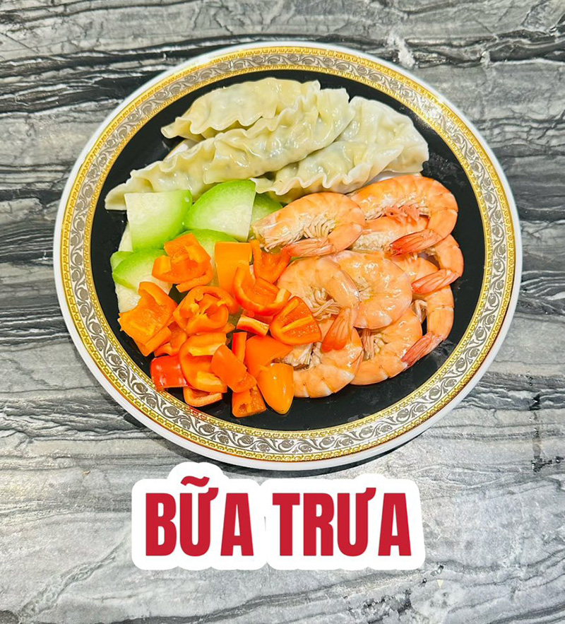 Thực đơn giảm cân cô Thiên Kim 10