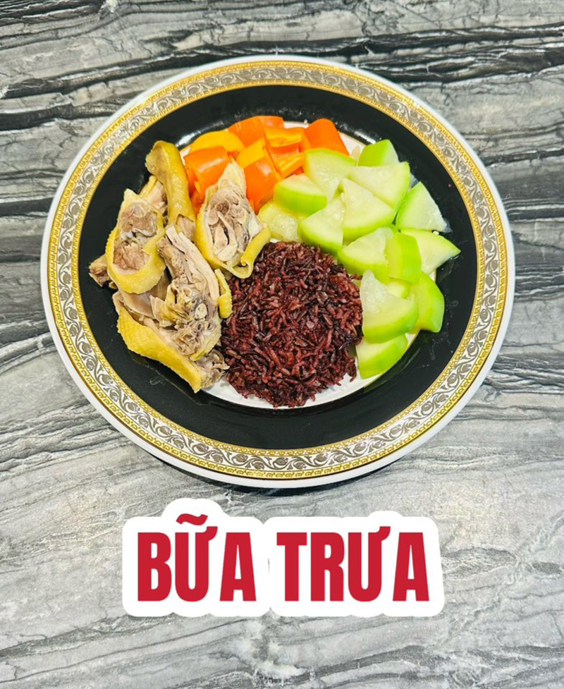 Thực đơn giảm cân cô Thiên Kim 13