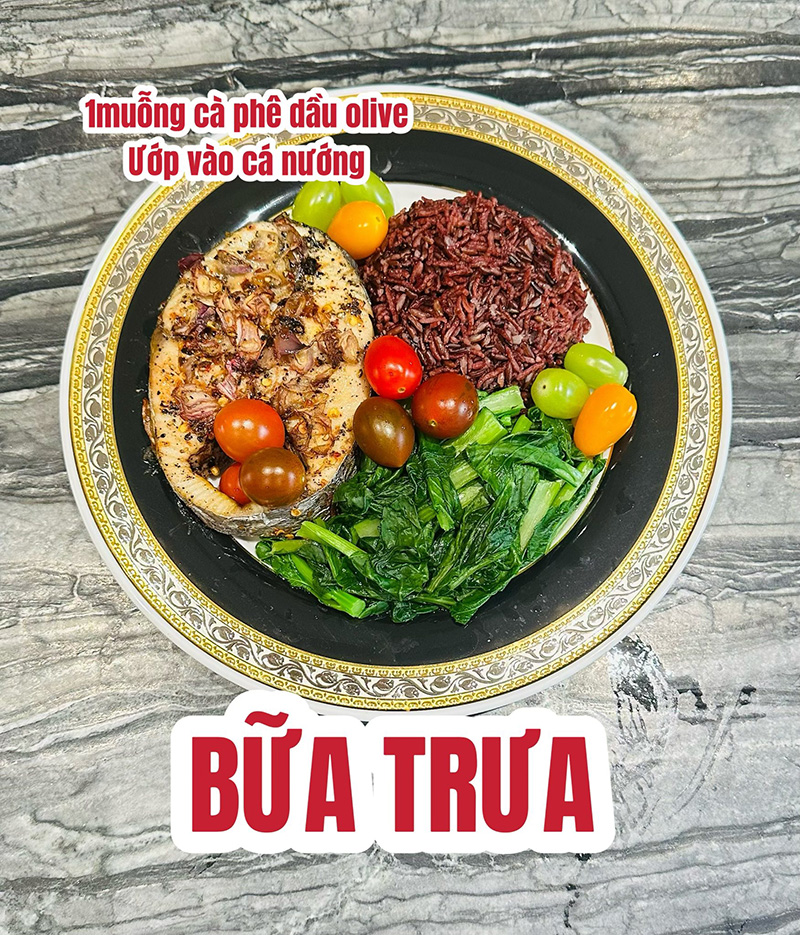 Thực đơn giảm cân cô Thiên Kim 14