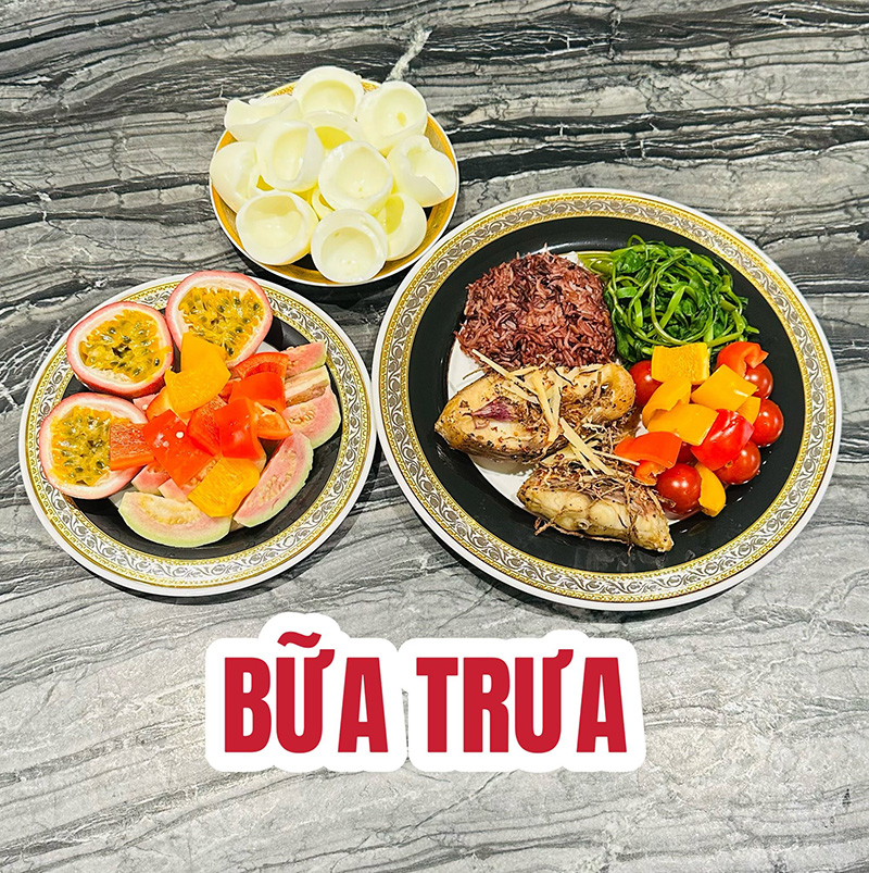 Thực đơn giảm cân cô Thiên Kim 16