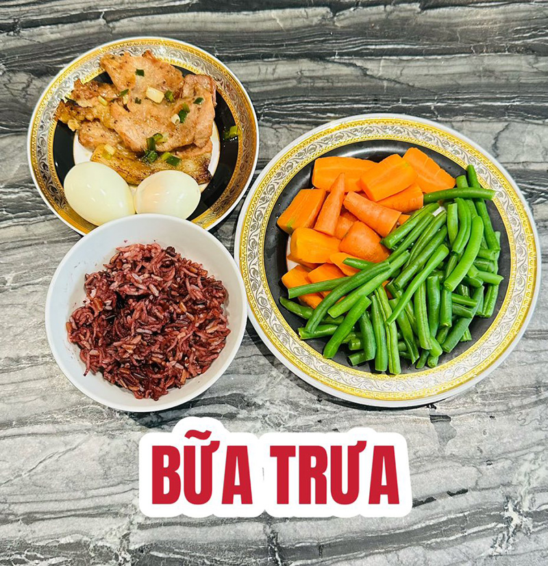 Thực đơn giảm cân cô Thiên Kim 17