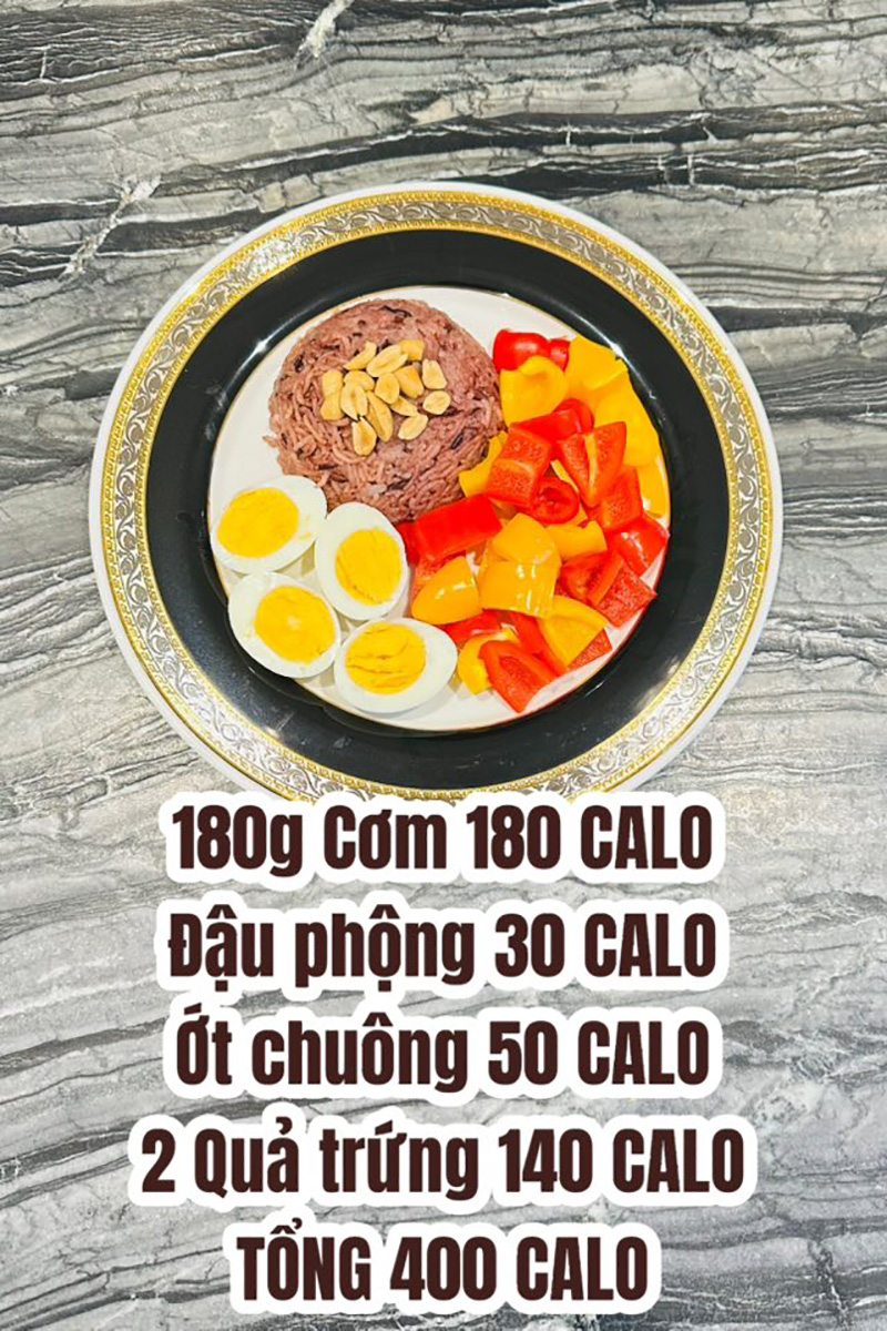 Thực đơn giảm cân cô Thiên Kim 19