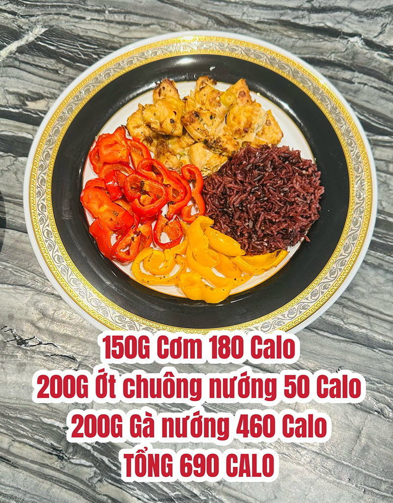 Thực đơn giảm cân cô Thiên Kim 21