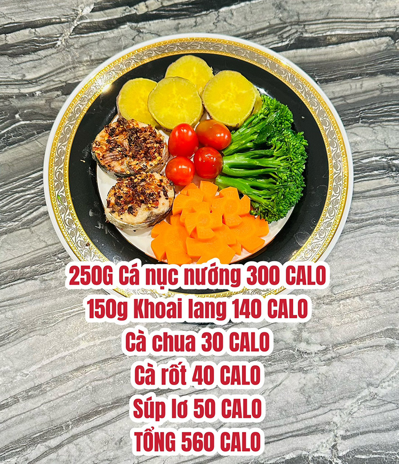 Thực đơn giảm cân cô Thiên Kim 22