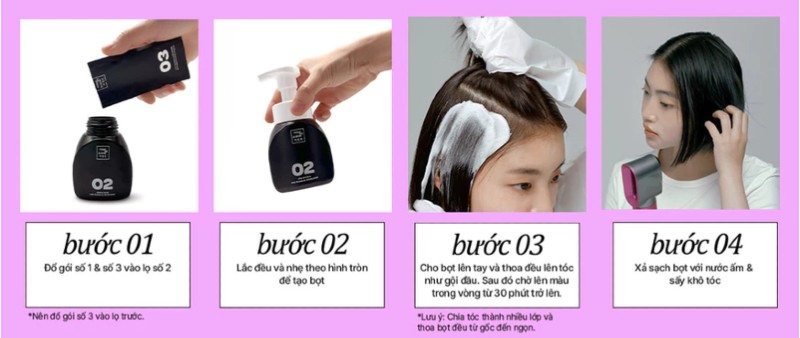 Thuốc nhuộm tóc Mise En scène Hello Bubble 5
