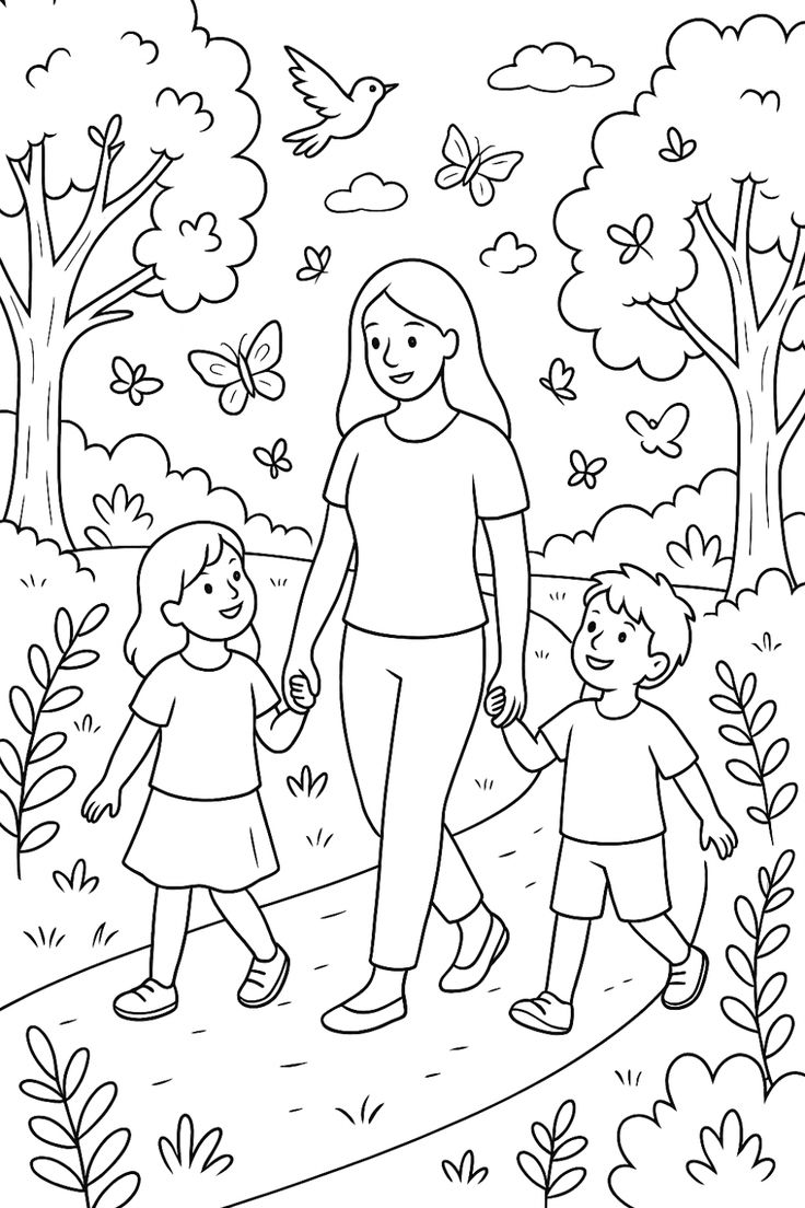 tranh tô màu 20 10 tặng mẹ 17