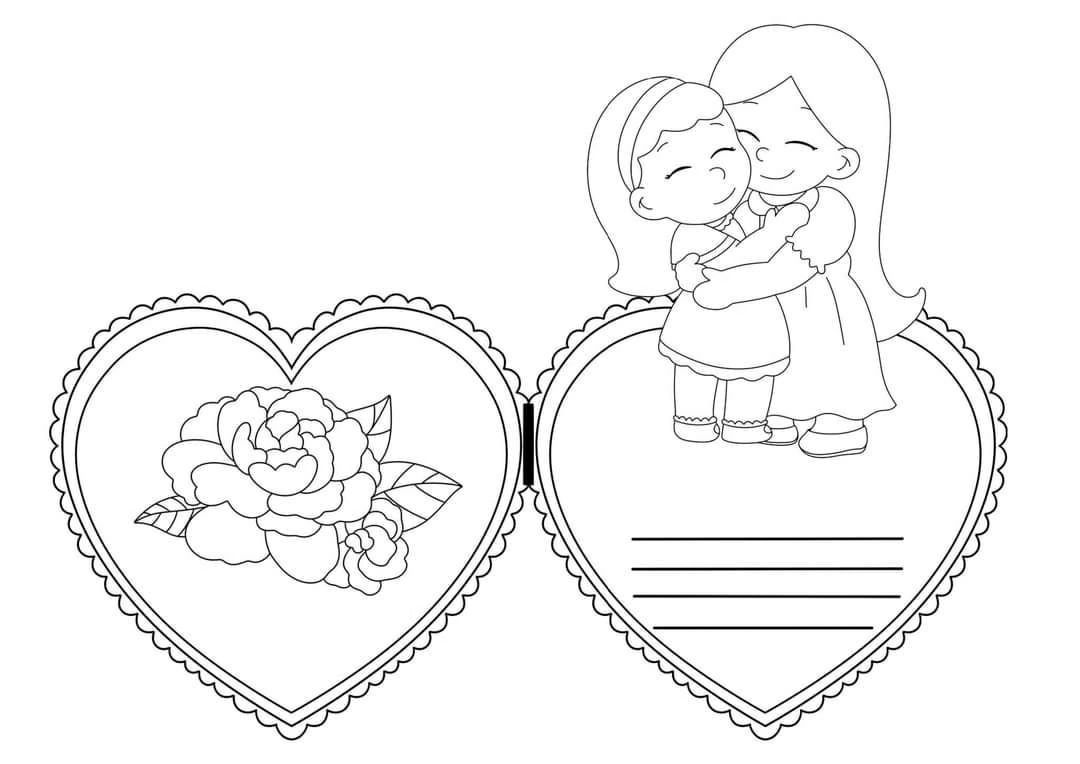 tranh tô màu 20 10 tặng mẹ 24