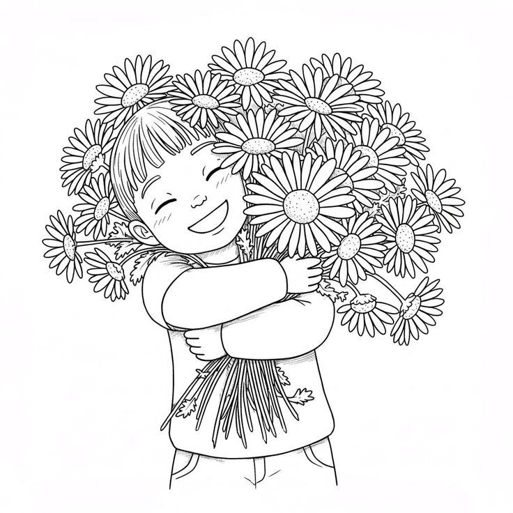 tranh tô màu 20 10 tặng mẹ 5