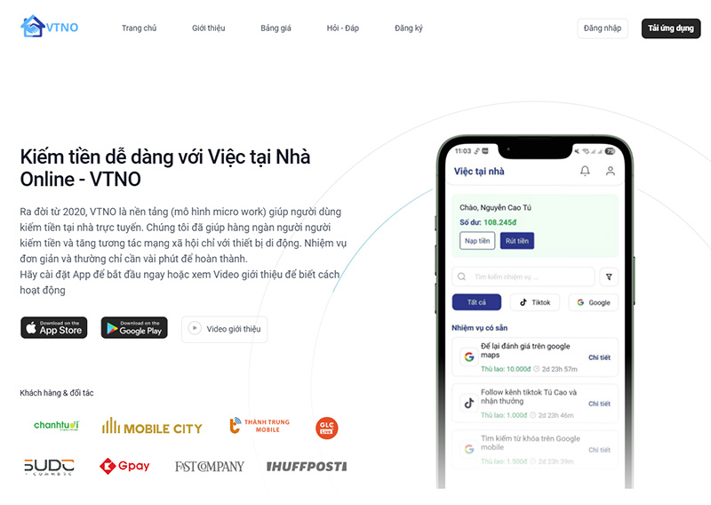 Tuyển CTV đánh giá 5 sao 5