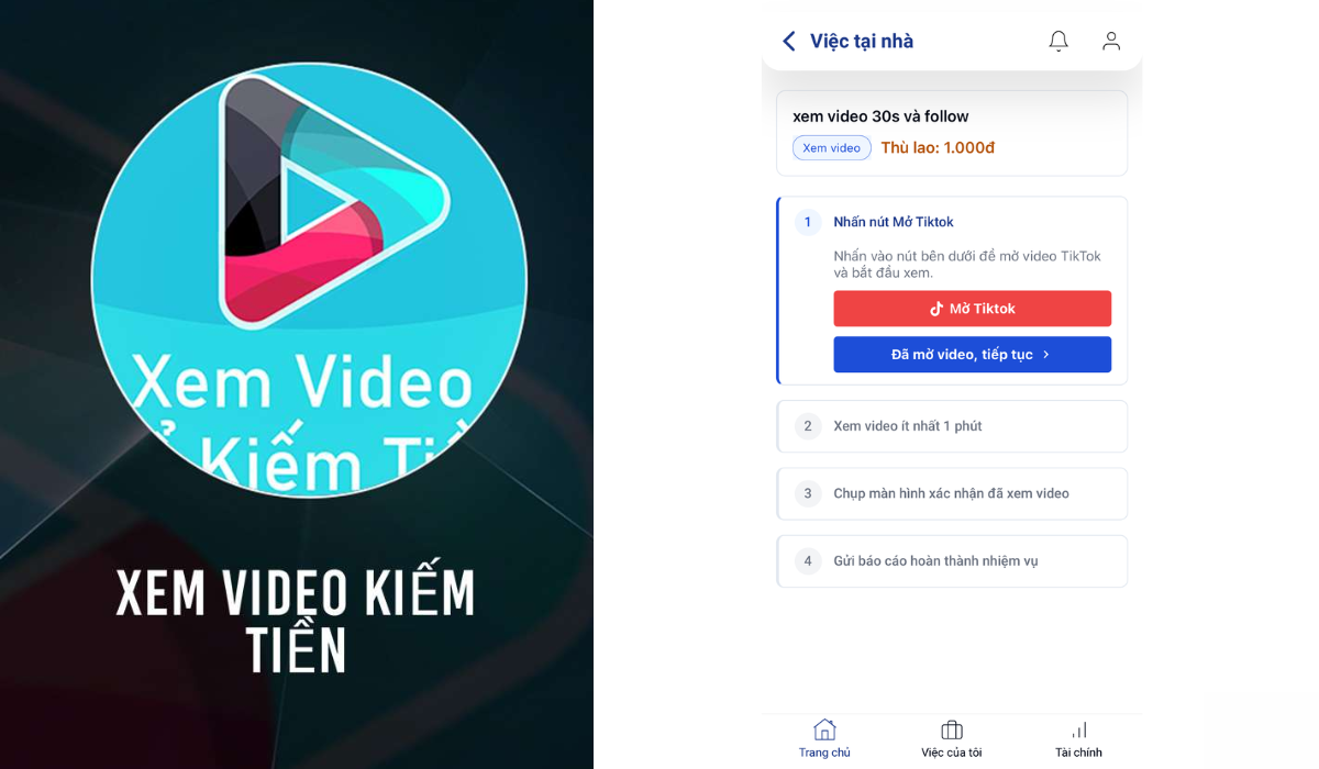 xem video kiếm tiền 6