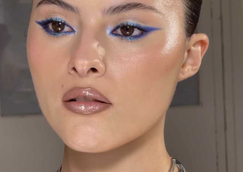 xu hướng kẻ mắt xanh 5