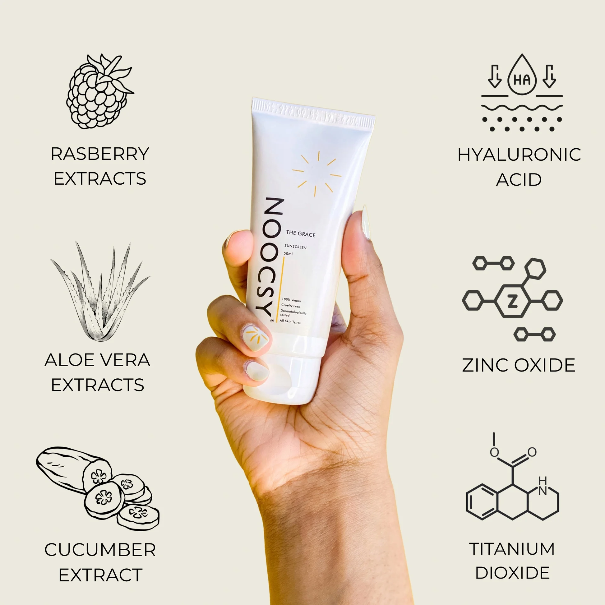 Kem chống nắng Noocsy The Grace Sunscreen