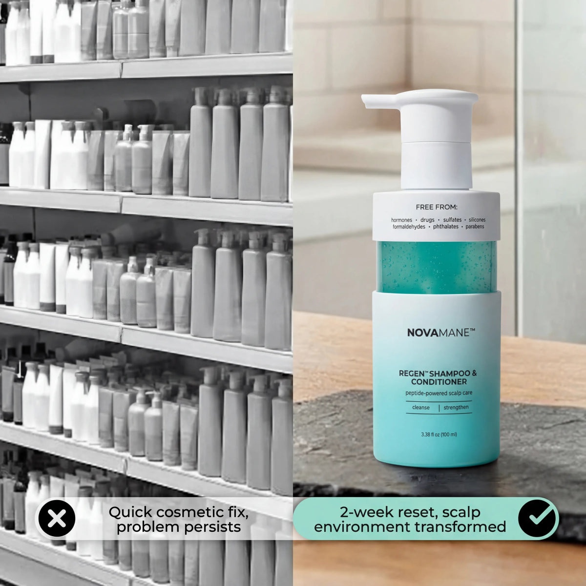 Novamane NovaMane Regen™ Shampoo & Conditioner
