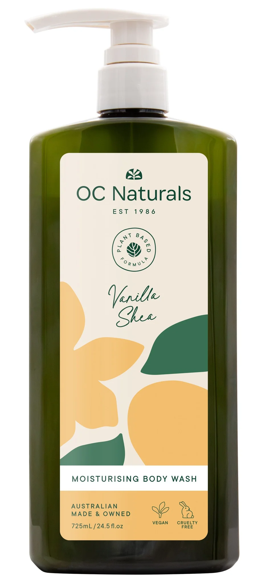OC Naturals Moisturising Body Wash Vanilla Shea