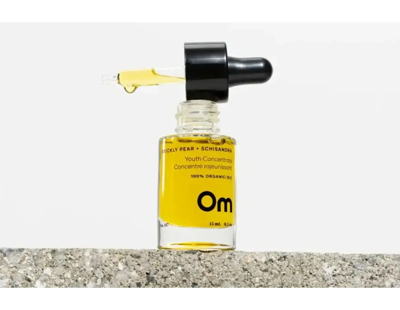 Serum dầu dưỡng cô đặc OM Organics Skincare Prickly Pear + Schisandra Youth Concentrate