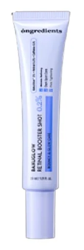 Ongredients Bakuglow Retinal Booster Shot 0,2 %