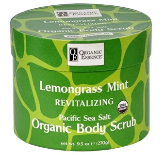 Organic Essence Fruition® Organic Body Scrub Lemongrass Mint