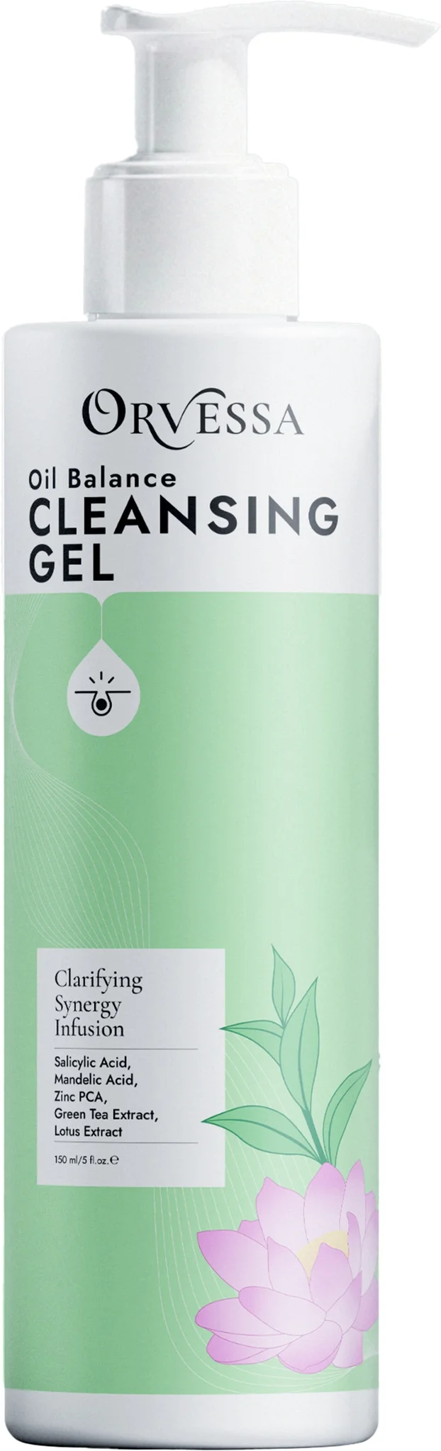Gel rửa mặt Orvessa Oil Balance Cleansing Gel