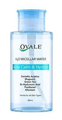OVALE H2o Micellar Water Acne Calm & Hydrate