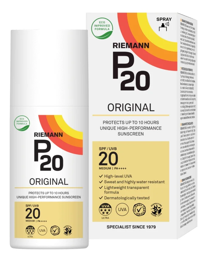 P20 Riemann Sunscreen Spray SPF 20