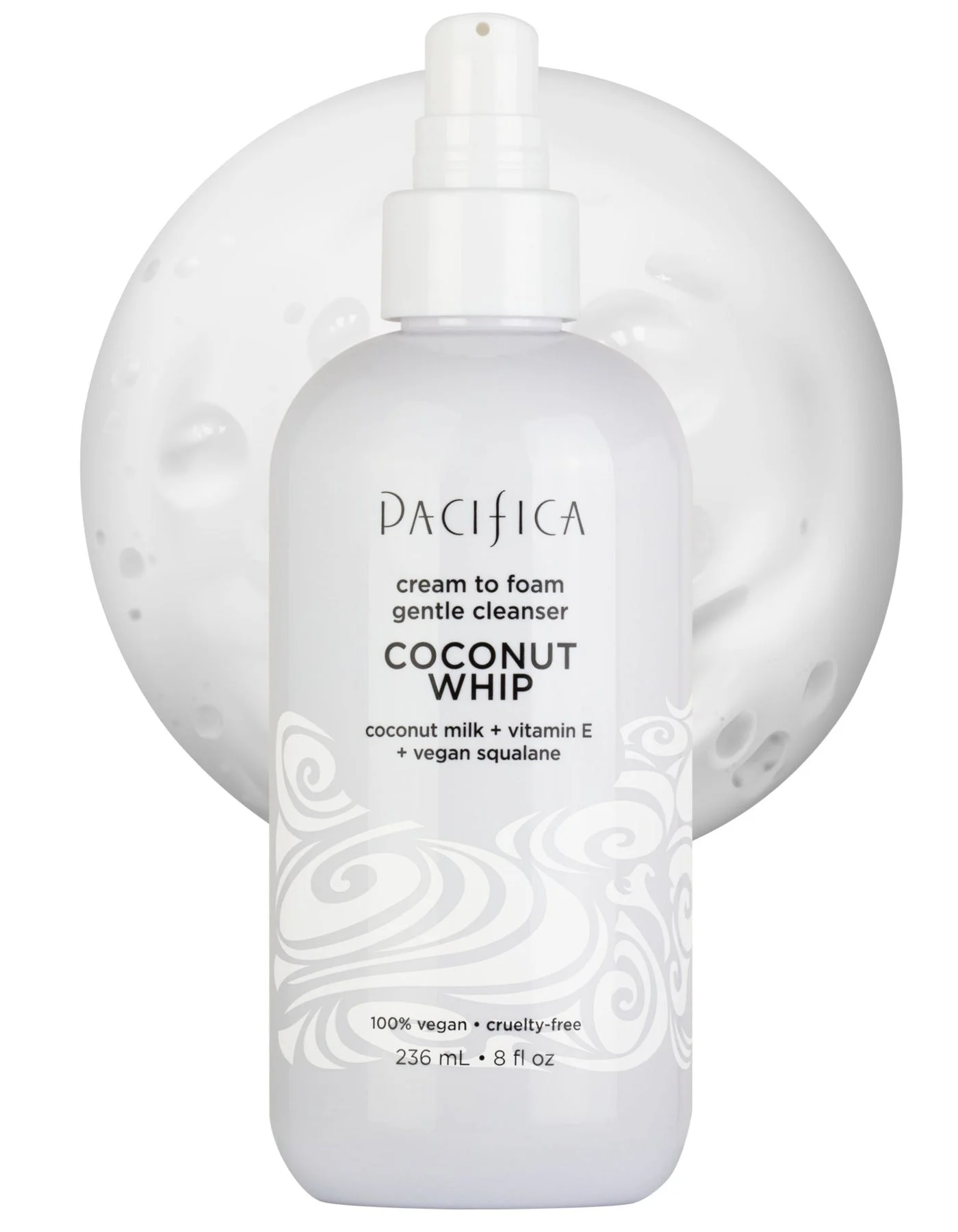 Sữa rửa mặt Pacifica Cream To Foam Gentle Cleanser Coconut Whip