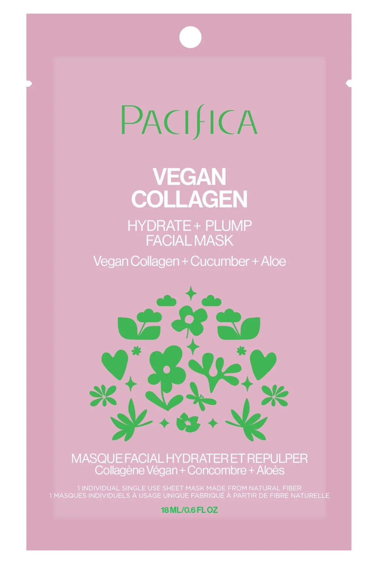 Mặt nạ Pacifica Vegan Collagen Hydrate + Plump Facial Mask