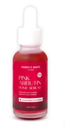 Perfect White Pink Arbutin Pome Serum Body Whitening Booster