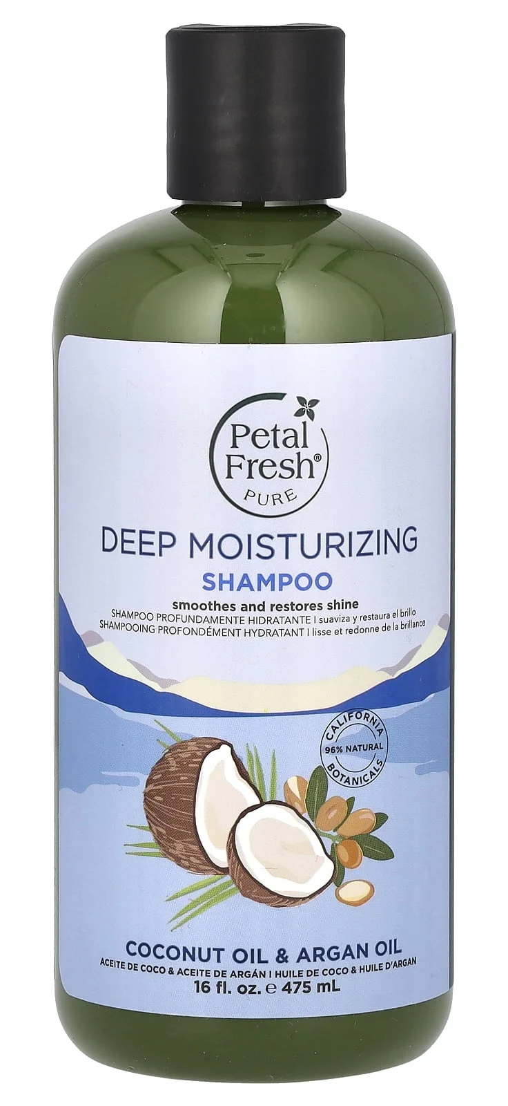 Dưỡng ẩm Petal fresh pure Deep Moisturizing Shampoo With Coconut & Argan Oil