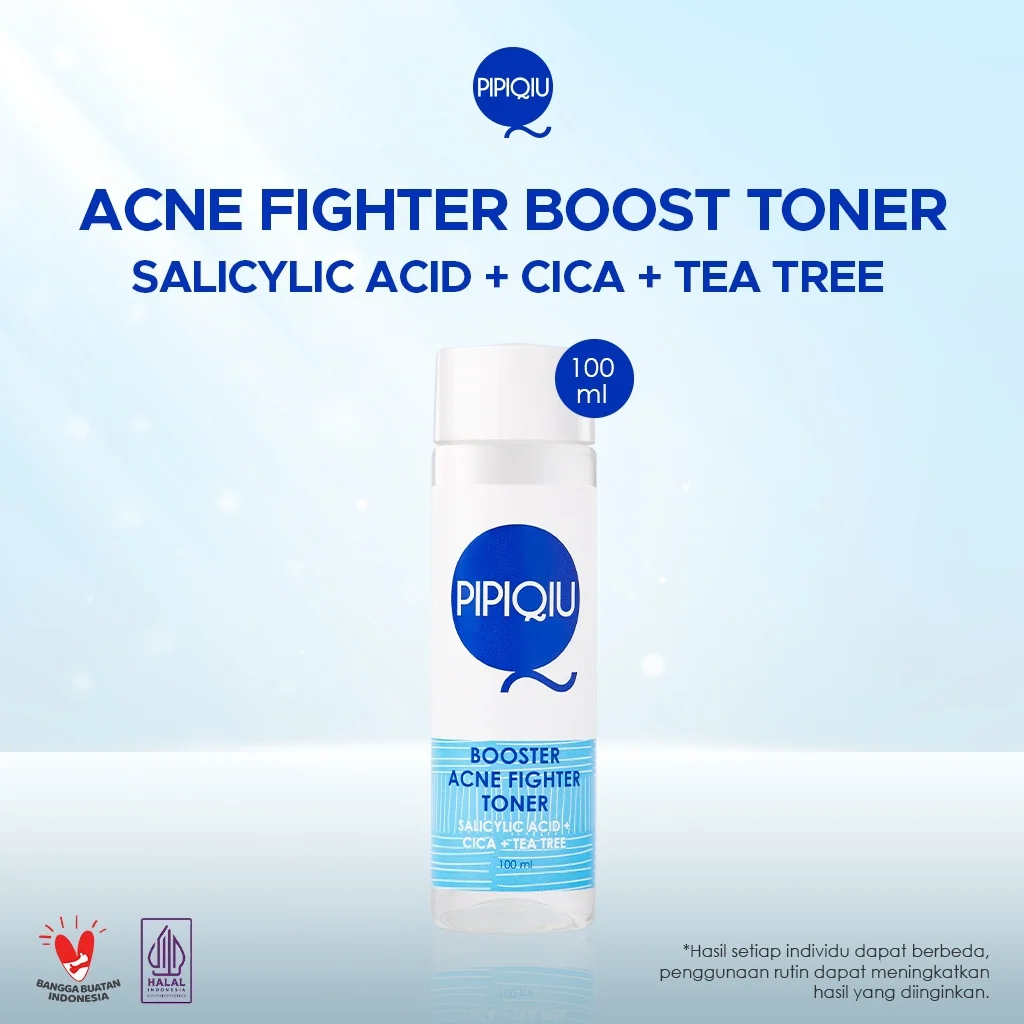 Pipiqiu Acne Fighter Boost Toner Salicylic Acid + Cica + Tea Tree