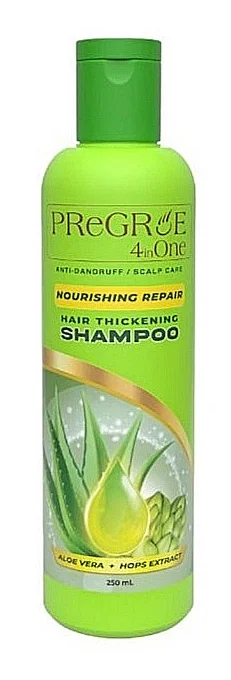 PREGROE 4-in-1 Nourishing Repair Hair Thickening Shampoo