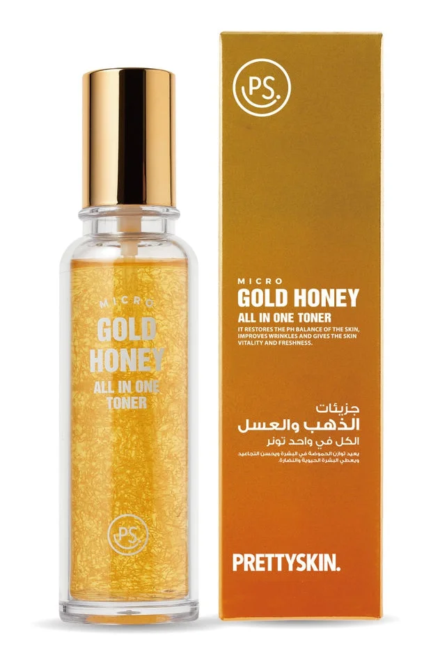 PRETTYSKIN Micro Gold Toner