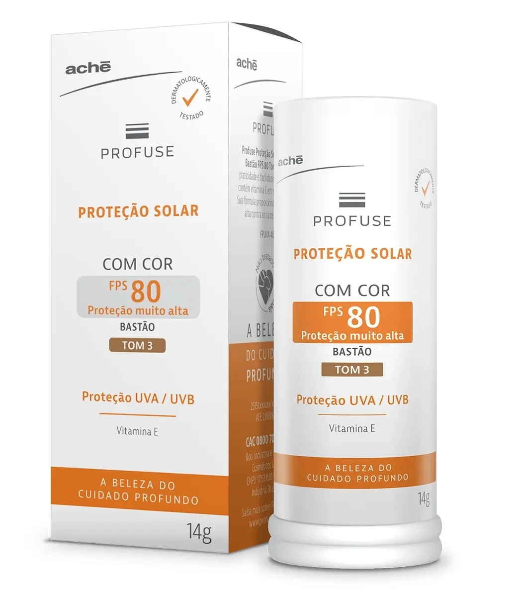 Profuse Proteção Solar Com Cor FPS 80