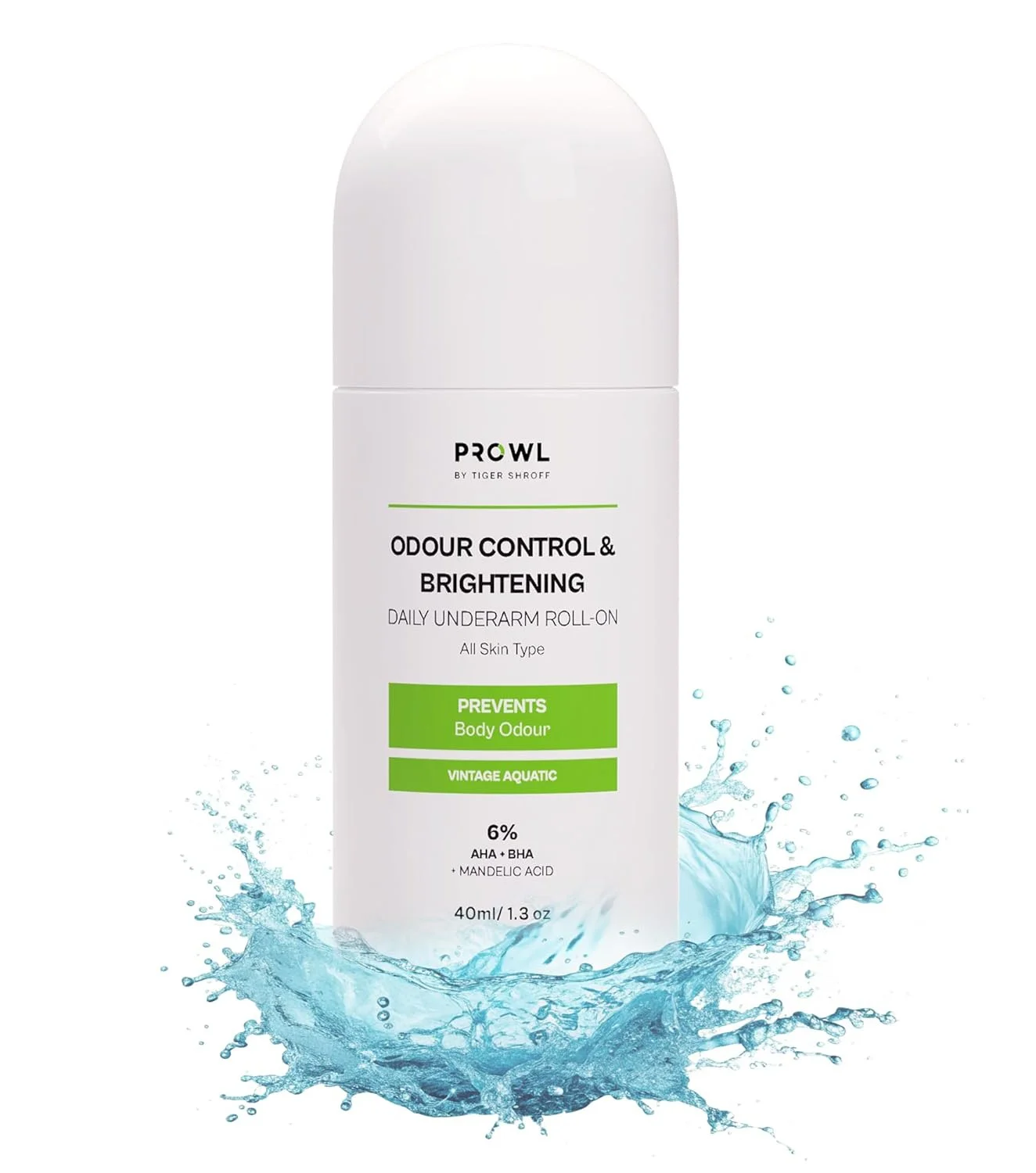 Prowl Daily Underarm Roll On Vintage Aquatic