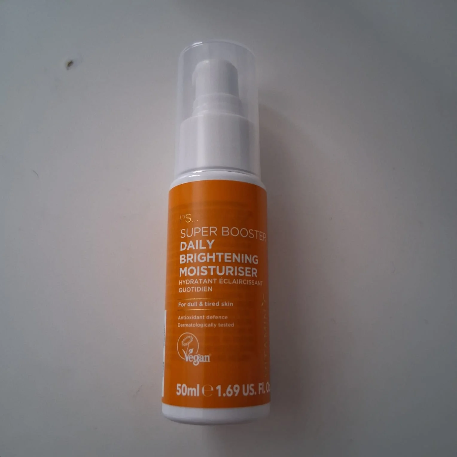 PS…Skin Super Booster Daily Brightening Moisturizer With Vitamin C