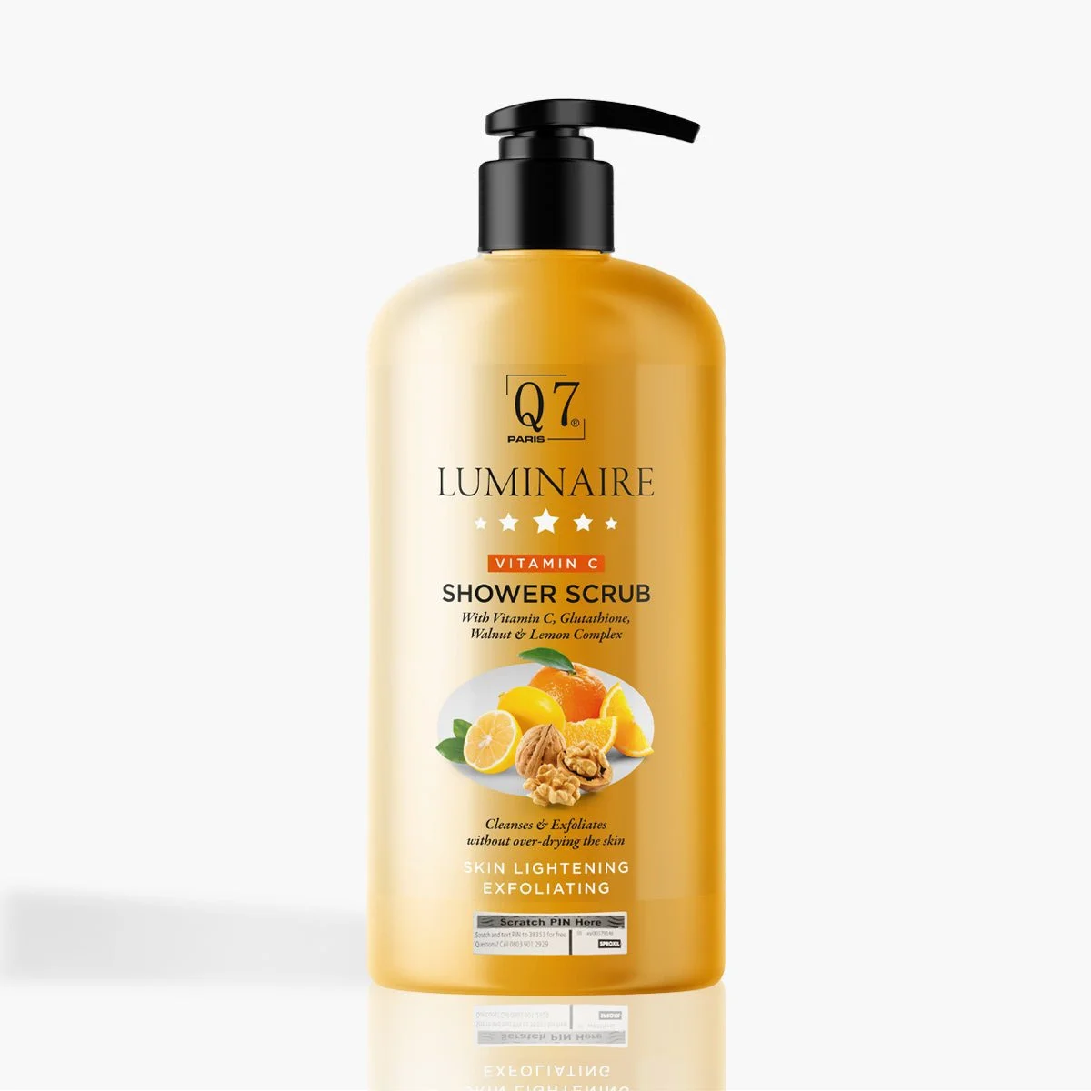 Q7 Paris Luminaire Vitamin C Shower Scrub