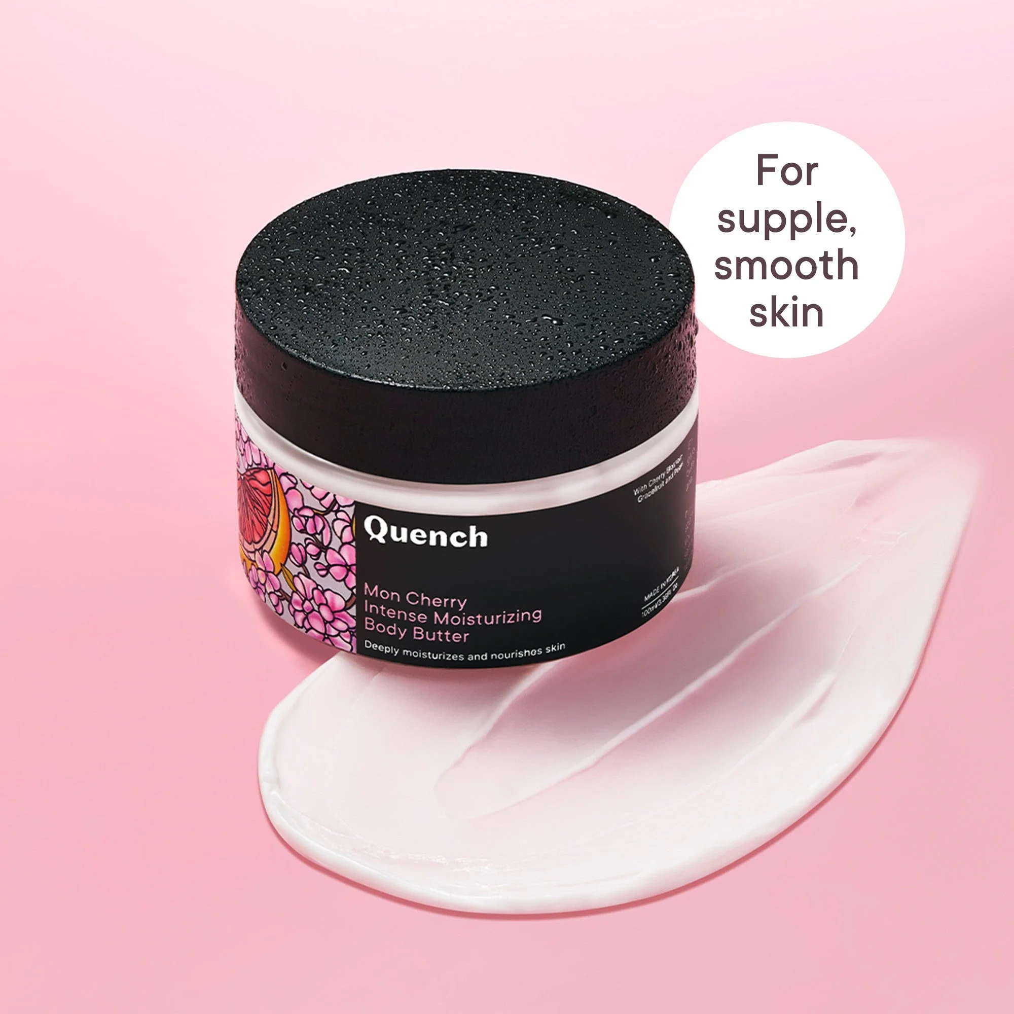 Quench botanics Intense Moisturizing Body Butter With Cherry Blossom Radiance
