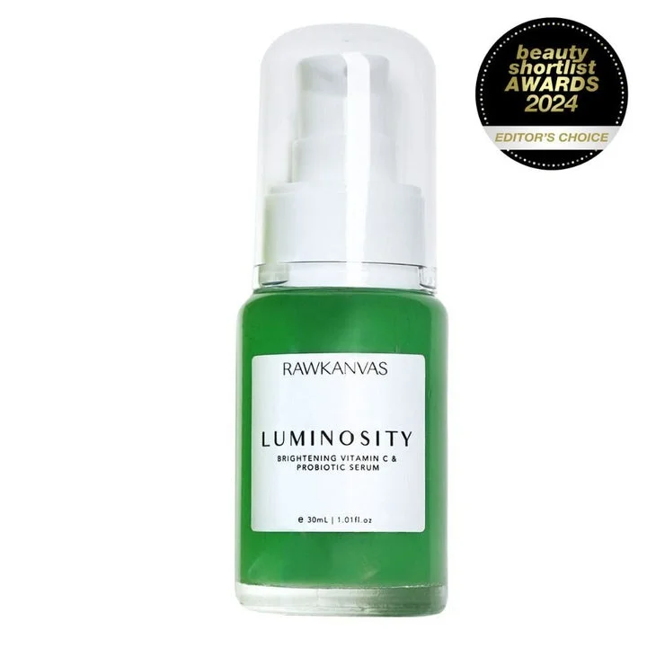 Rawkanvas Luminosity: Brightening Vitamin C & Probiotic Serum