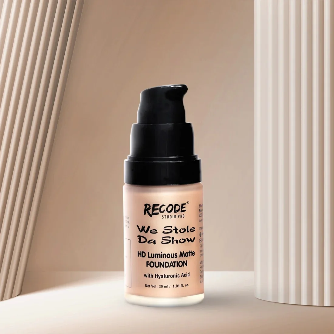 Recode We Stole Da Show Hd Luminous Matte Foundation
