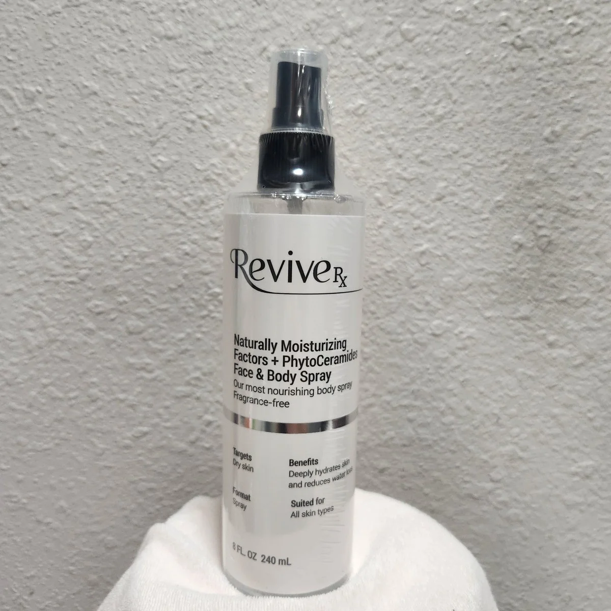 Revive Rx Naturally Moisturizing Factors + Phytoceramides Face And Body Spray