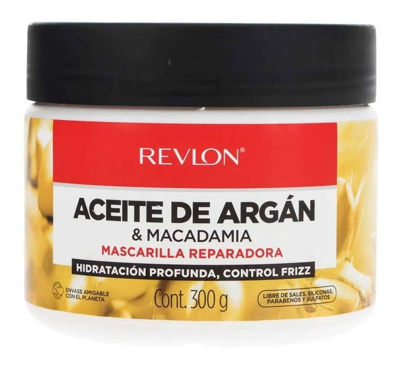 Revlon Mascarilla Reparadora Aceite De Argan Y Macadamia