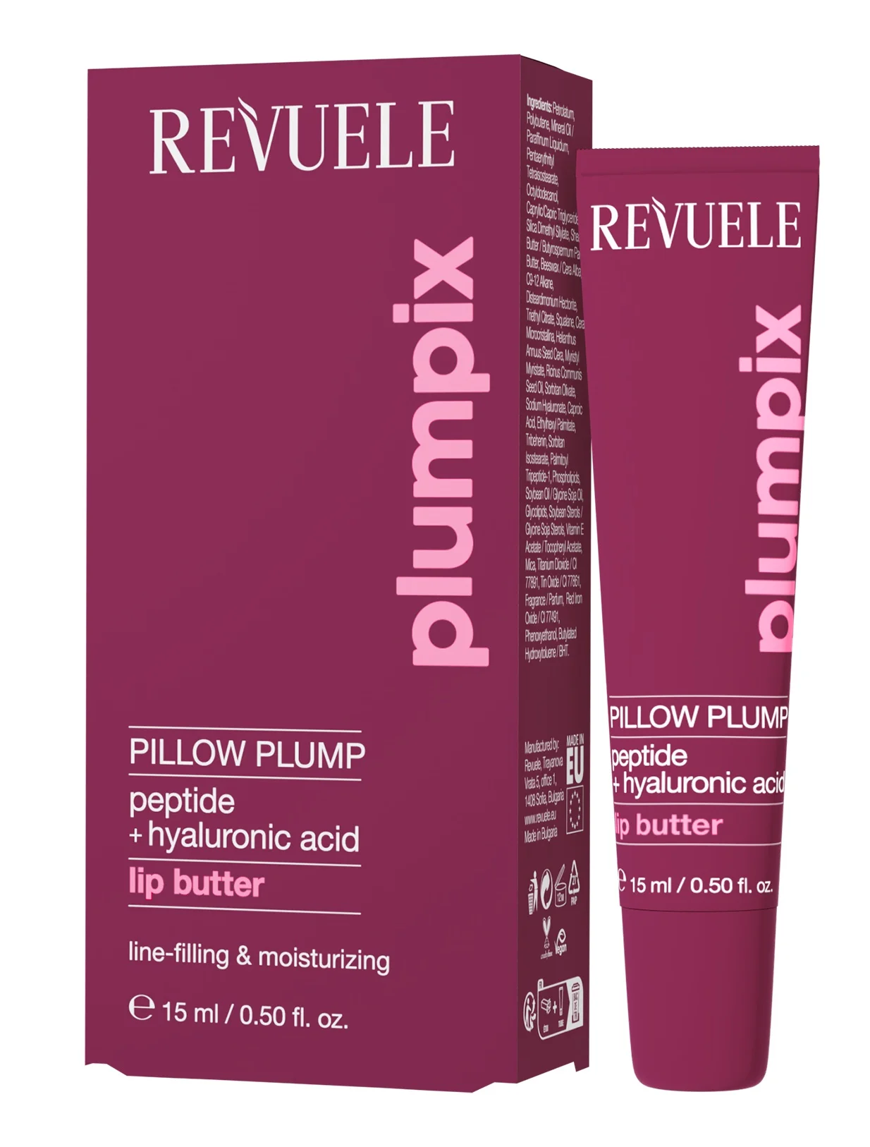 Son dưỡng môi dạng bơ Revuele Plumpix Pillow Plump Lip Butter
